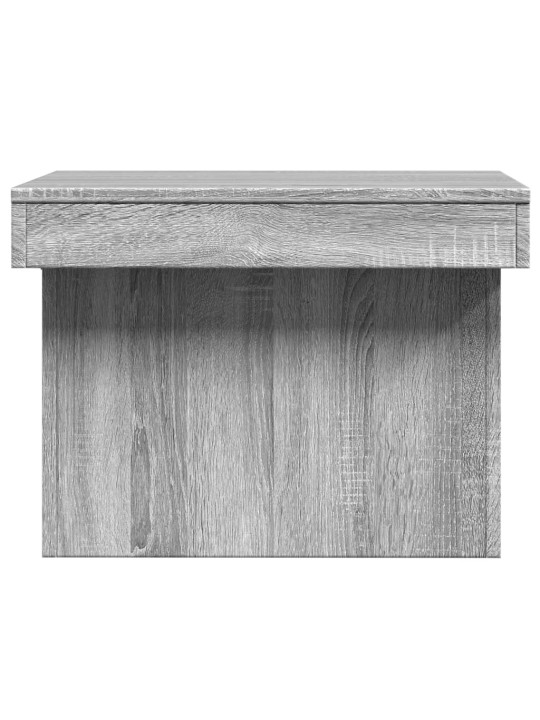 Konferenční stolek šedý sonoma 100x55x40 cm kompozitní dřevo