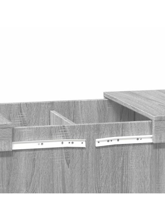 Konferenční stolek šedý sonoma 100x55x40 cm kompozitní dřevo