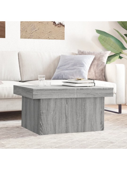 Konferenční stolek šedý sonoma 100x55x40 cm kompozitní dřevo