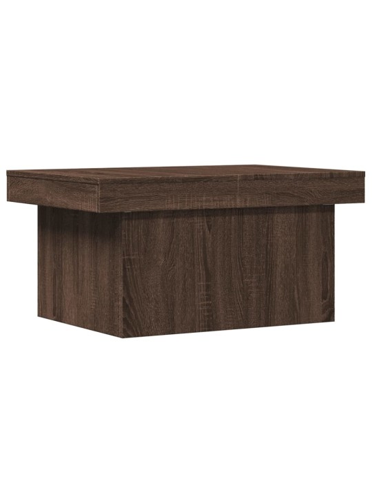 Konferenční stolek hnědý dub 100 x 55 x 40 cm kompozitní dřevo