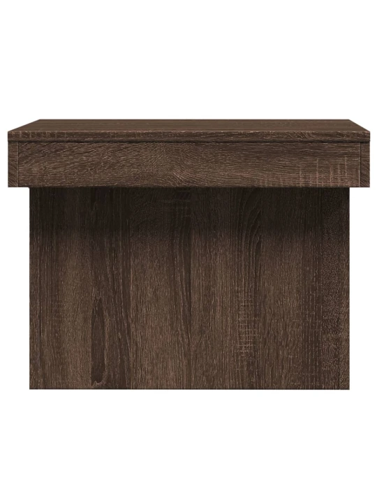 Konferenční stolek hnědý dub 100 x 55 x 40 cm kompozitní dřevo