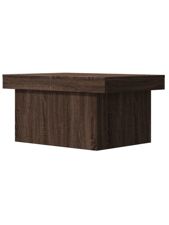 Konferenční stolek hnědý dub 100 x 55 x 40 cm kompozitní dřevo