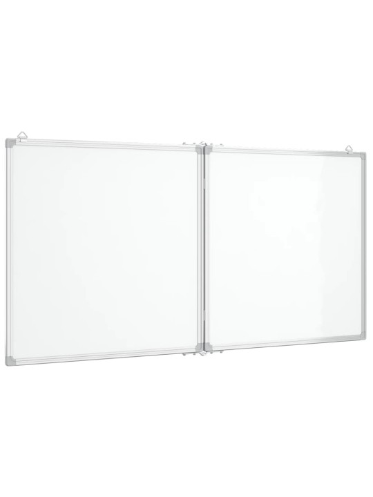 Magnetická tabule rozkládací 120 x 60 x 1,7 cm hliník
