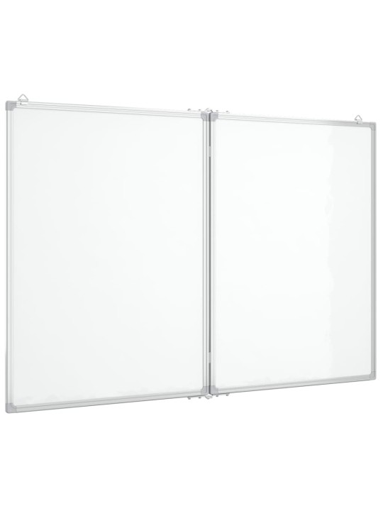 Magnetická tabule rozkládací 120 x 80 x 1,7 cm hliník