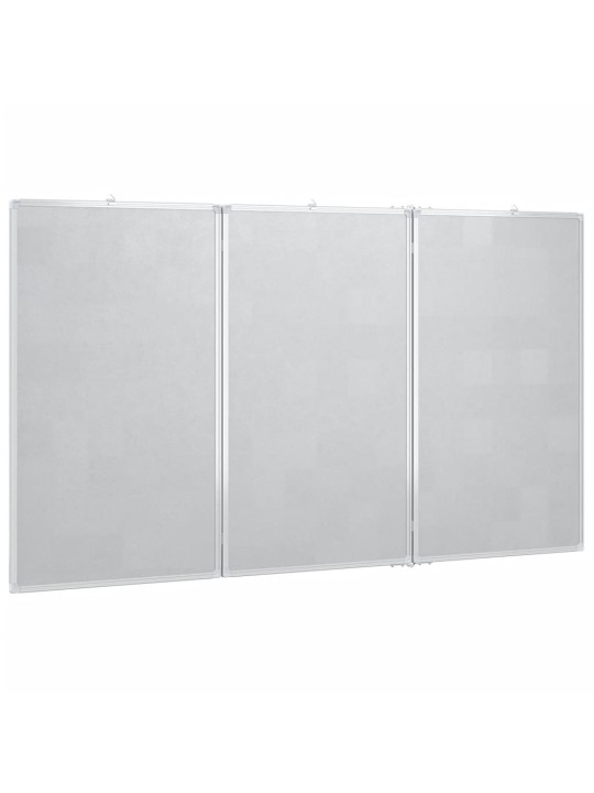Magnetická tabule rozkládací 120 x 80 x 1,7 cm hliník