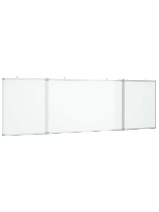 Magnetická tabule rozkládací 160 x 60 x 1,7 cm hliník