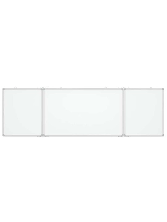 Magnetická tabule rozkládací 160 x 60 x 1,7 cm hliník