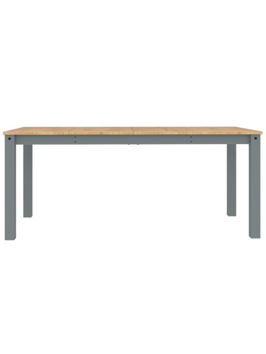 Jídelní stůl panama šedý 180 x 90 x 75 cm masivní borové dřevo