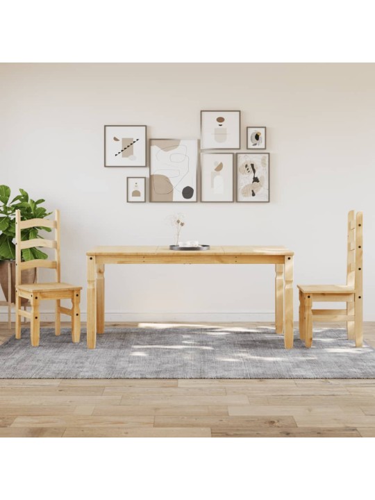 Jídelní stůl Corona 160 x 80 x 75 cm masivní borové dřevo