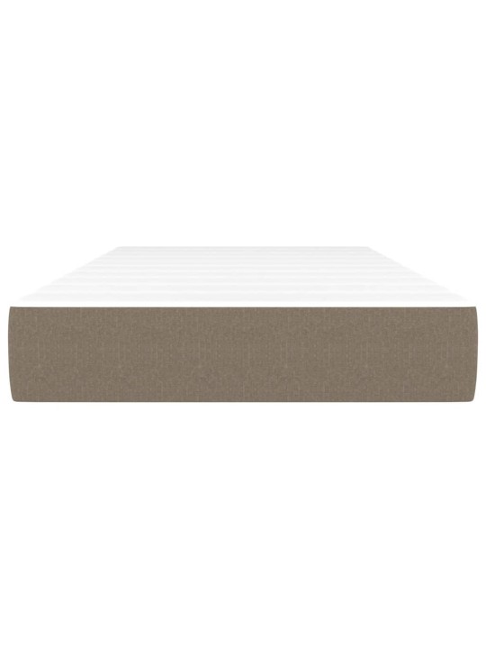 Taštičková matrace taupe 120x190x20 cm textil