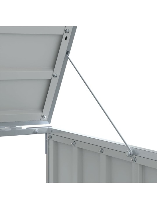 Box na 2 popelnice zelený 144 x 81 x 113 cm ocel