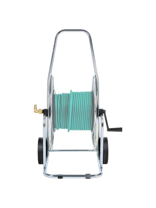 Vozík s hadicovým navijákem pro 80 m 3/4" hadice ocel