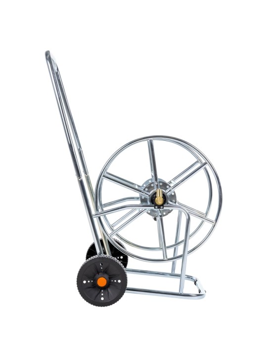Vozík s hadicovým navijákem pro 80 m 3/4" hadice ocel