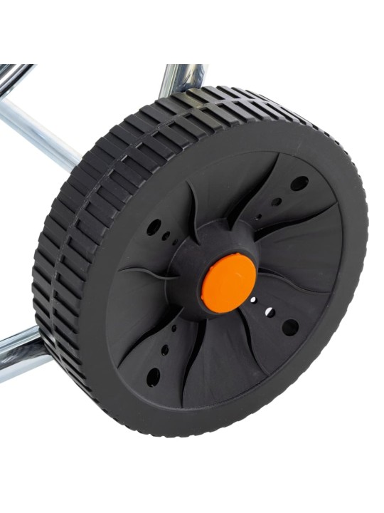 Vozík s hadicovým navijákem pro 80 m 3/4" hadice ocel