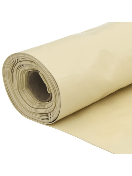 Balkonová zástěna krémová 400 x 75 cm PVC