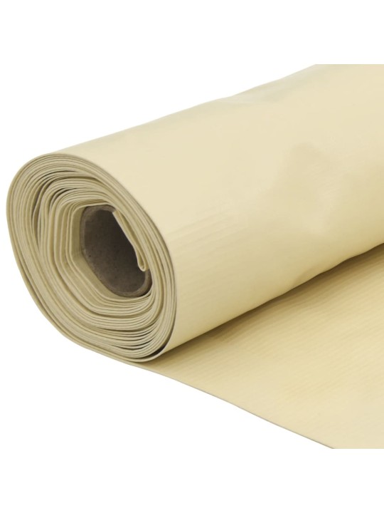 Balkonová zástěna krémová 300 x 90 cm PVC