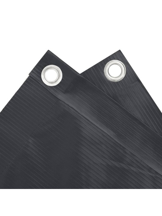Balkonová zástěna antracitová 300 x 120 cm PVC