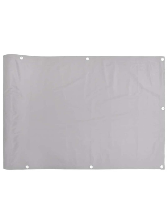 Balkonová zástěna šedá 1 000 x 120 cm pvc