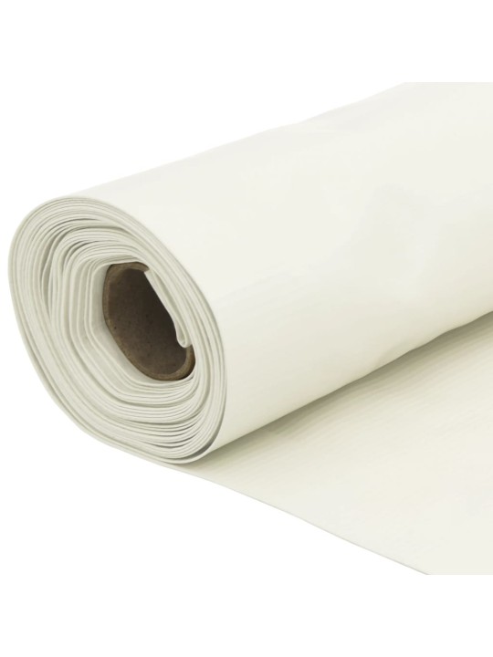 Balkonová zástěna bílá 400 x 120 cm PVC