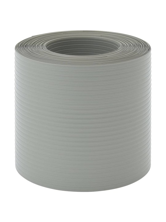 Zahradní zástěny 10 ks kamenně šedé 252,5 x 19 cm PVC