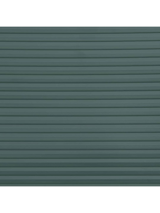 Zahradní zástěny 10 ks zelené 252,5 x 19 cm PVC