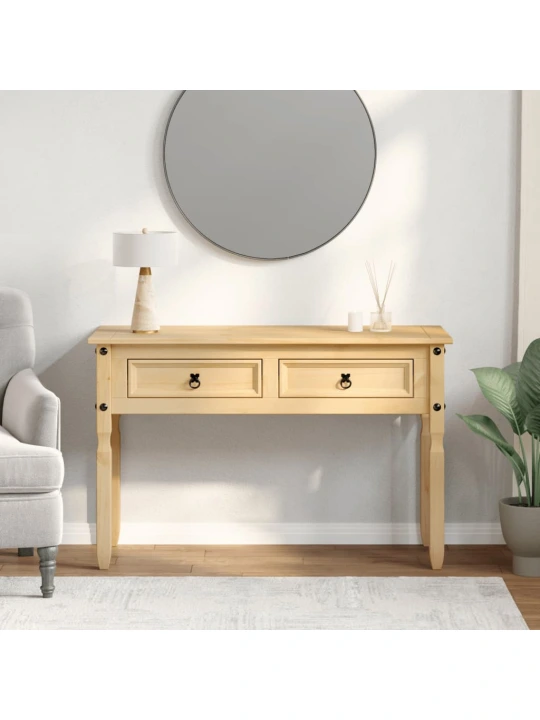 Konzolový stolek Corona 115 x 46 x 73 cm masivní borové dřevo