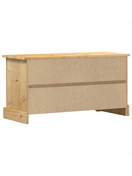 TV skříňka Corona 100 x 40 x 52 cm masivní borové dřevo
