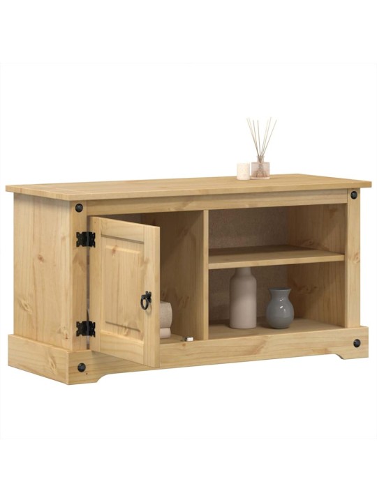 TV skříňka Corona 100 x 40 x 52 cm masivní borové dřevo