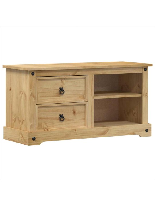 TV skříňka Corona 100 x 40 x 52 cm masivní borové dřevo