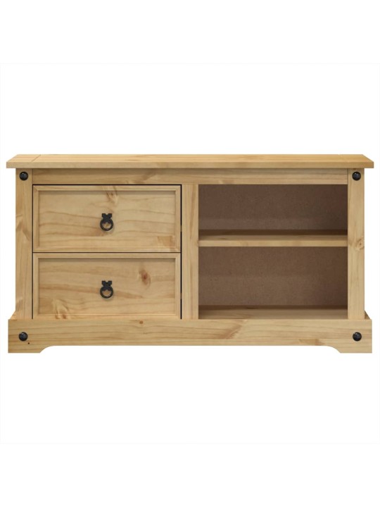 TV skříňka Corona 100 x 40 x 52 cm masivní borové dřevo