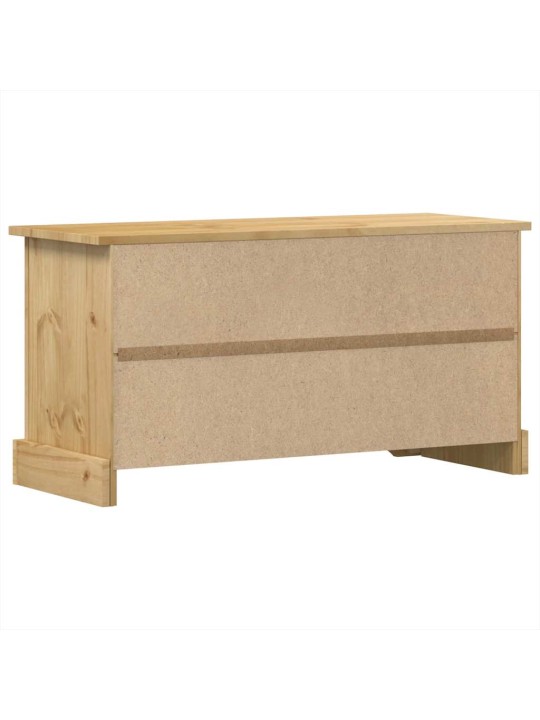 TV skříňka Corona 100 x 40 x 52 cm masivní borové dřevo