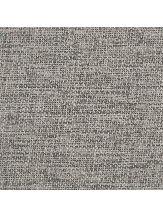 Barové židle 2 ks masivní kaučukové dřevo a textil