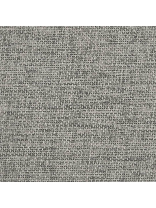 Barové židle 2 ks masivní kaučukové dřevo a textil