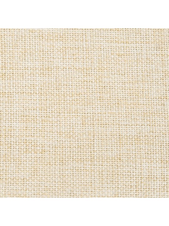 Barové židle 2 ks masivní kaučukové dřevo a textil