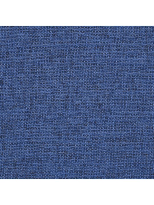 Barové židle 2 ks masivní kaučukové dřevo a textil