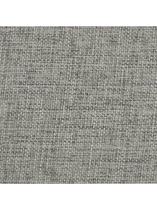 Barové židle 2 ks masivní kaučukové dřevo a textil