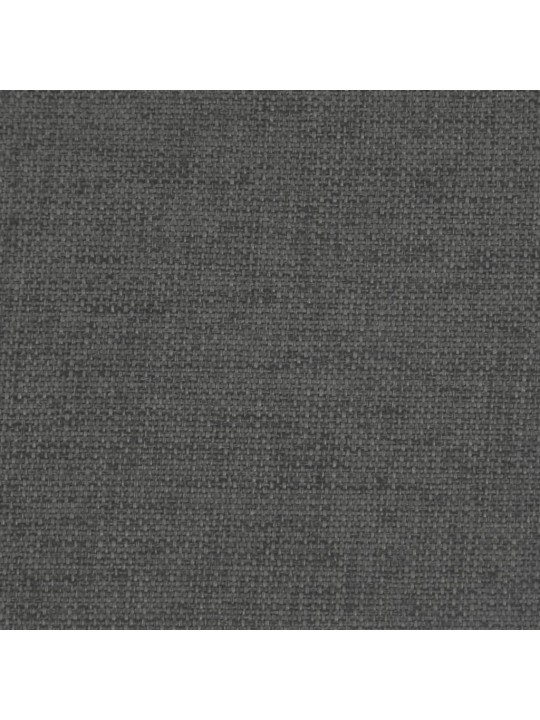 Barové židle 2 ks masivní kaučukové dřevo a textil