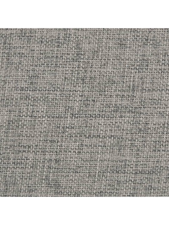 Barové židle 2 ks masivní kaučukové dřevo a textil