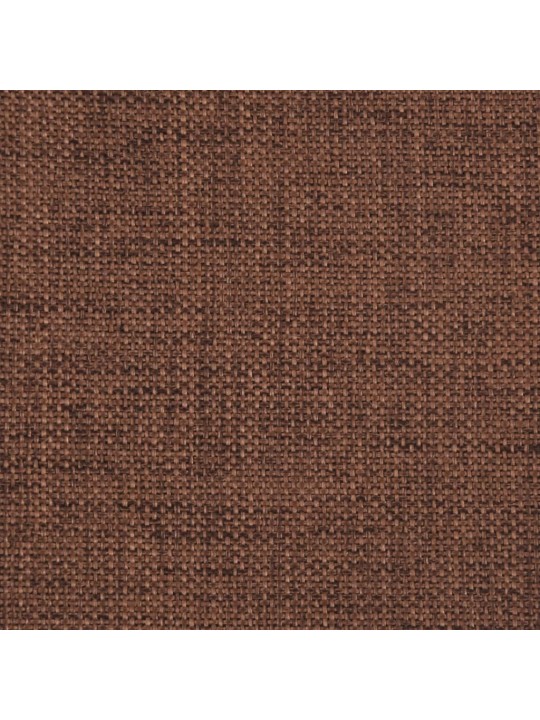Barové židle 2 ks masivní kaučukové dřevo a textil