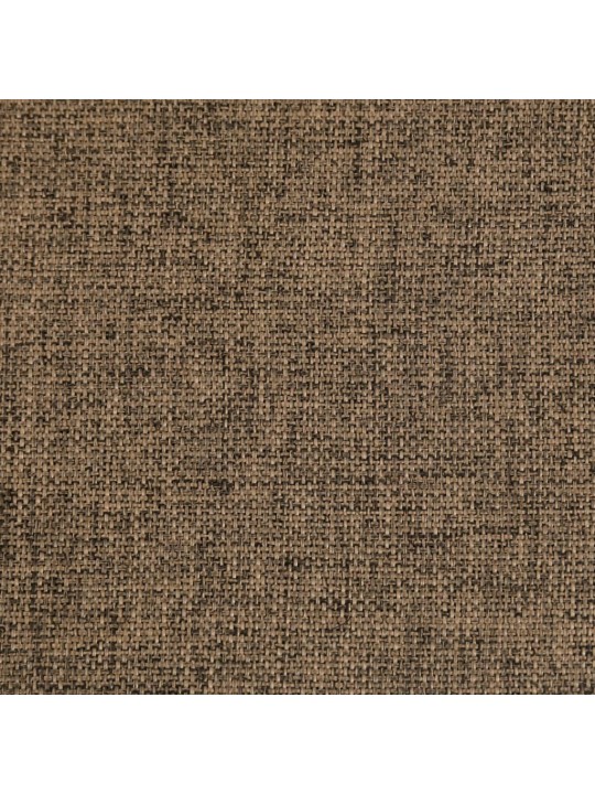 Barové židle 2 ks masivní kaučukové dřevo a textil