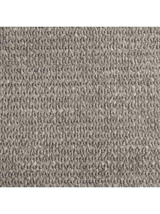 Stínicí plachta 160 g/m² trojúhelník šedá 2,5x2,5x3,5 m hdpe