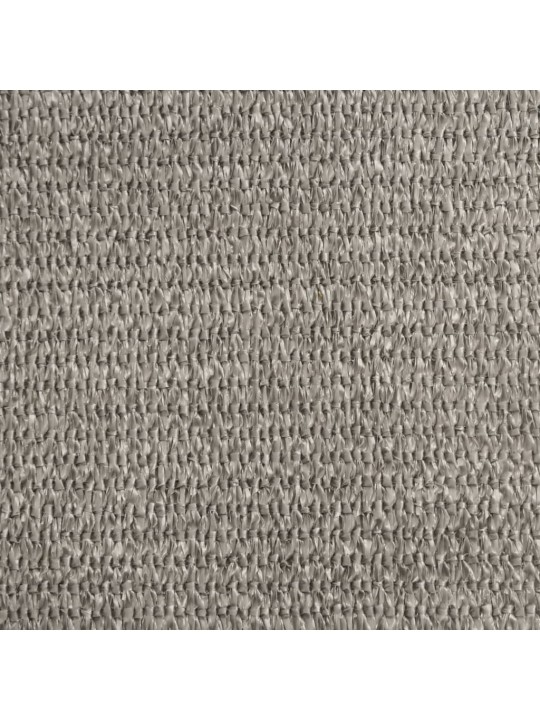Stínicí plachta 160 g/m² trojúhelník šedá 3,5x3,5x4,9 m hdpe