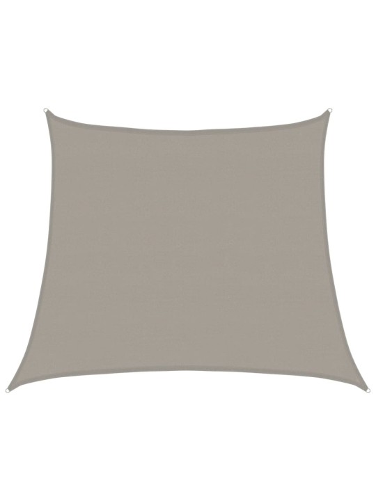 Stínicí plachta 160 g/m² lichoběžník světle šedá 4/5 x 4 m hdpe