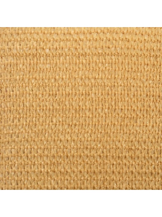 Plachta proti slunci 160 g/m² čtverec písková 2,5 x 2,5 m hdpe