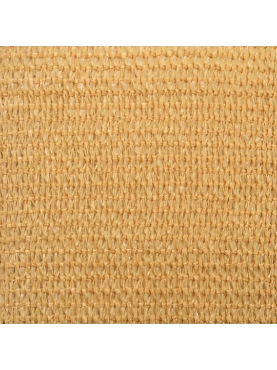 Plachta proti slunci 160 g/m² čtverec písková 4,5 x 4,5 m hdpe