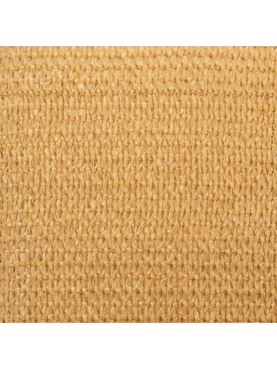 Stínicí plachta 160 g/m² trojúhelník písková 5 x 7 x 7 m hdpe