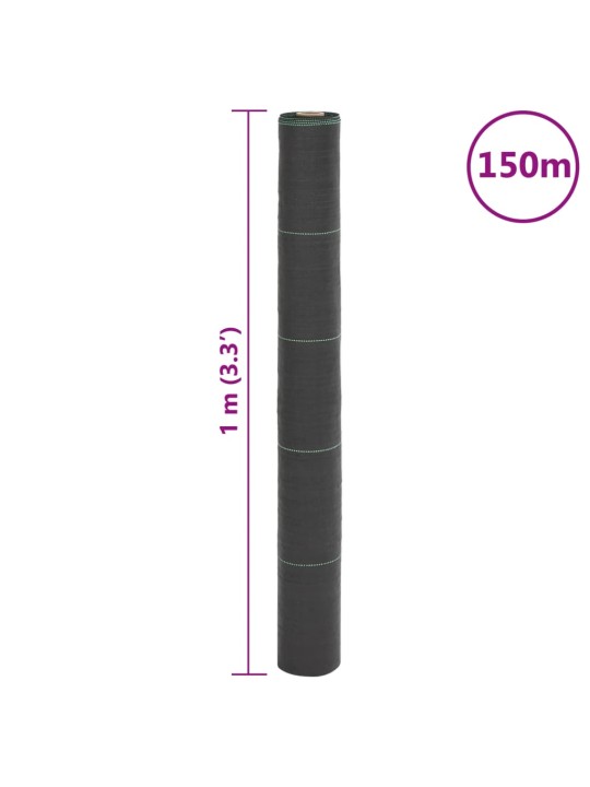 Mulčovací textilie černá 1 x 150 m PP