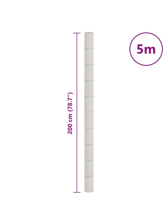 Mulčovací textilie bílá 2 x 5 m pp