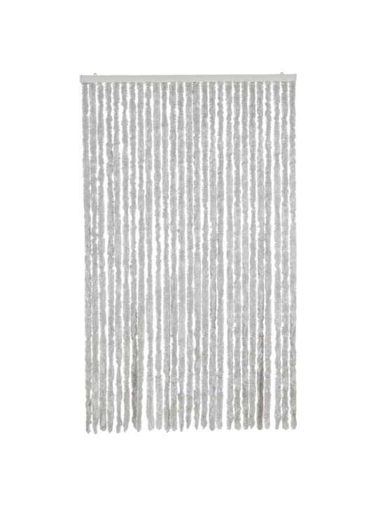 Závěs proti hmyzu šedý 118 x 220 cm žinylka