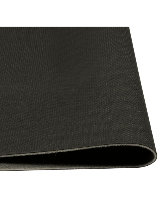 Kuchyňský koberec omyvatelný Ráno černý 45 x 150 cm samet